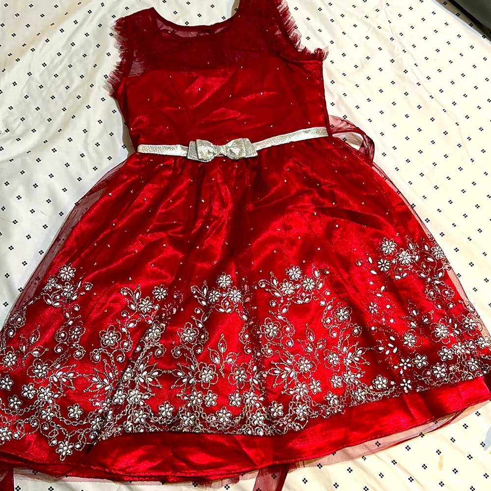Brand New Jona Michelle Dress in Red for Girl size 8